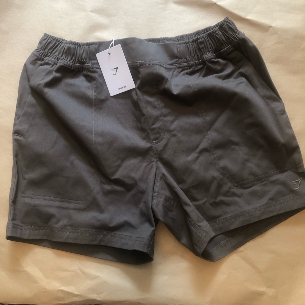 Men's Gray Athletic Shorts